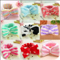 Spa Headband Women Fleece Hair Lace Large Bow Face Wash Headband Make up Hair Band Bow